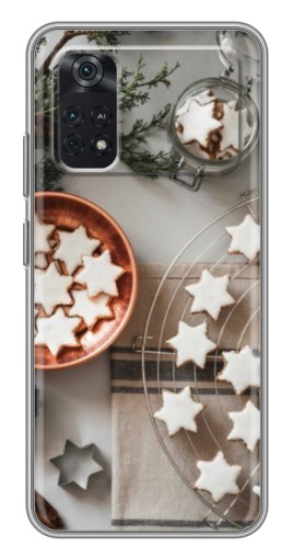 Чехол с картинкой "Имбирные звездочки" для Xiaomi POCO X4 Pro 5G