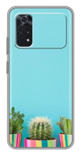 Чехол с печатью "Маленькие кактусы" для Xiaomi POCO X4 Pro 5G