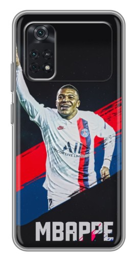 Чехол с картинкой "Mbappe в ПСЖ" для Xiaomi POCO X4 Pro 5G