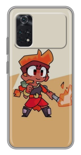 Чехол с печатью "Нарисованная Amber" для Xiaomi POCO X4 Pro 5G