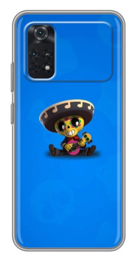 Чехол с печатью "Poco с гитарой" для Xiaomi POCO X4 Pro 5G
