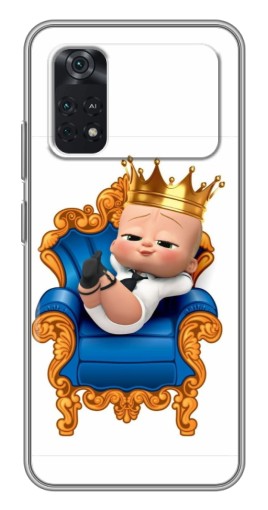 Чехол с картинкой "Ребенок Король" для Xiaomi POCO X4 Pro 5G