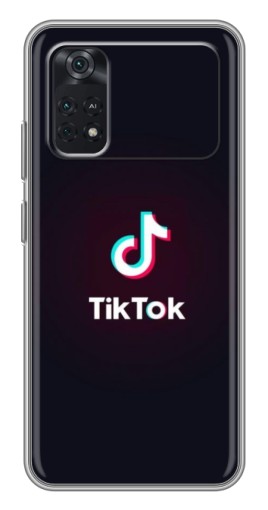 Чехол с принтом "TikTok темный" для Xiaomi POCO X4 Pro 5G
