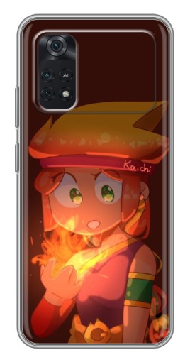 Чехол с печатью "Удивлённая Амбер" для Xiaomi POCO X4 Pro 5G