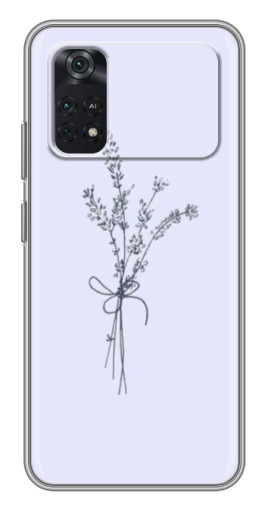 Чехол с печатью "Веточки лаванды" для Xiaomi POCO X4 Pro 5G