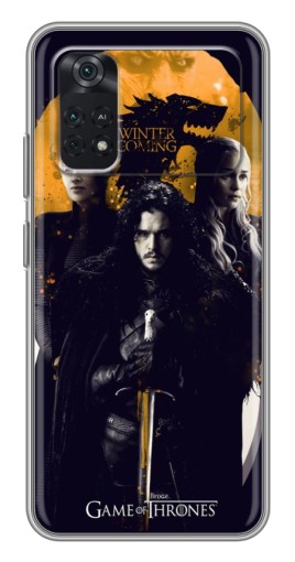 Чехол с печатью "Winter Coming" для Xiaomi POCO X4 Pro 5G