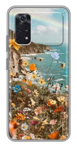 Чехол с печатью "Яркие полевые цветы" для Xiaomi POCO X4 Pro 5G