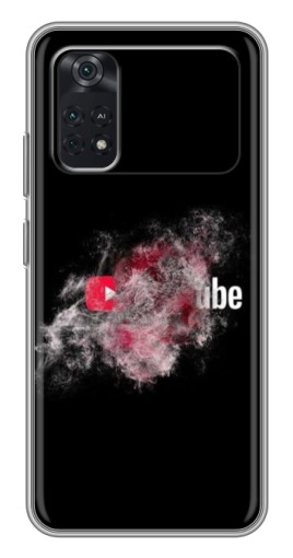 Чехол с принтом "Яркий Ютуб" для Xiaomi POCO X4 Pro 5G