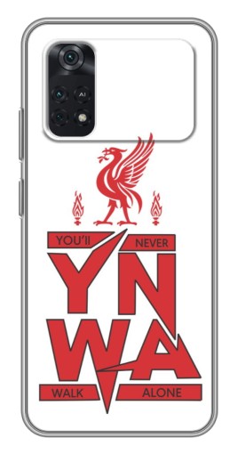 Чехол с картинкой "YNWA" для Xiaomi POCO X4 Pro 5G