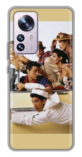 Чехол с принтом "Афиша Друзья " для Xiaomi 12 / 12X