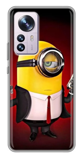 Силиконовый чехол с изображением "Агент Миньон" для Xiaomi 12 / 12X