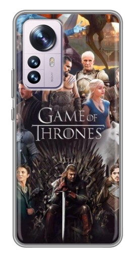 Силиконовый чехол с изображением "Актеры" для Xiaomi 12 / 12X