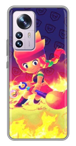 Чехол с принтом "Амбер в огне" для Xiaomi 12 / 12X
