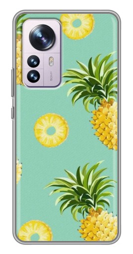 Чехол с печатью "Ананасик" для Xiaomi 12 / 12X