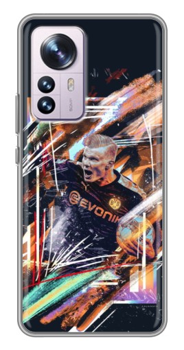 Чехол с печатью "АРТ Haaland" для Xiaomi 12 / 12X