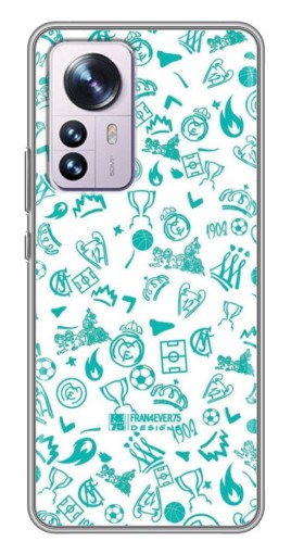 Чехол с принтом "Атрибутика Real Madrid" для Xiaomi 12 / 12X