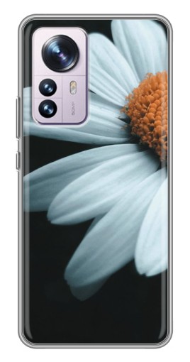 Силиконовый чехол с изображением "Белая ромашка" для Xiaomi 12 / 12X