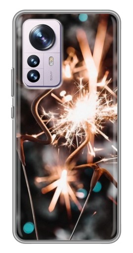 Чехол с печатью "Бенгальские огни" для Xiaomi 12 / 12X