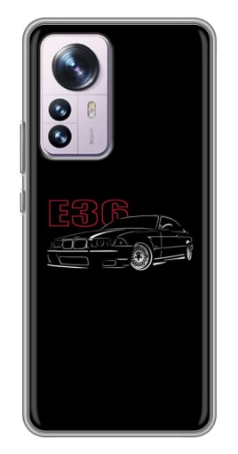 Чехол с принтом "BMW E36" для Xiaomi 12 / 12X