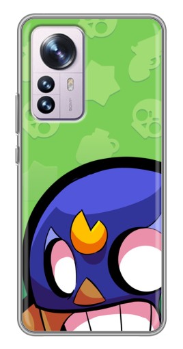 Чехол с картинкой "Боец в маске" для Xiaomi 12 / 12X