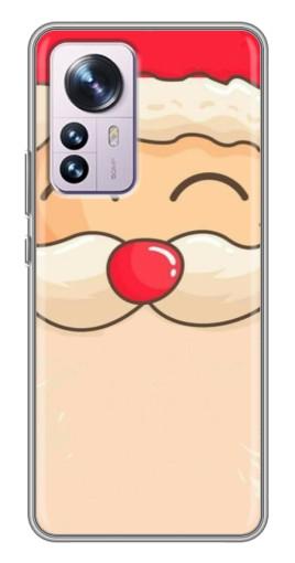 Силиконовый чехол с изображением "Большой Дед Мороз" для Xiaomi 12 / 12X