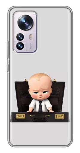 Чехол с картинкой "Босс с чемоданом" для Xiaomi 12 / 12X