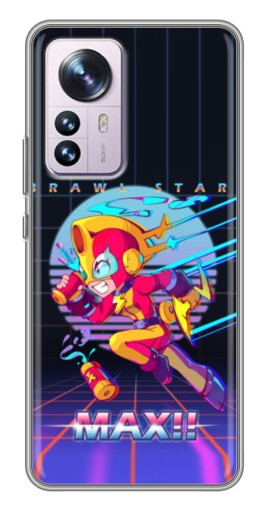 Чехол с печатью "Brawl MAX" для Xiaomi 12 / 12X