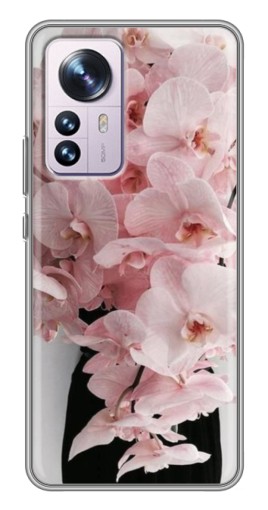 Чехол с картинкой "Букет орхидеи" для Xiaomi 12 / 12X