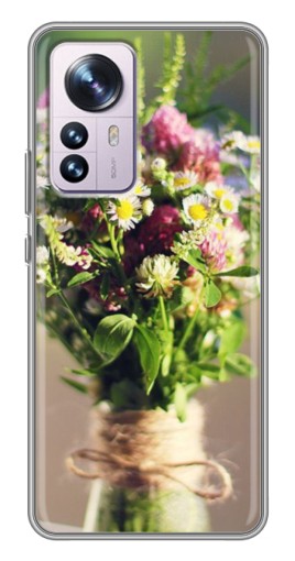 Чехол с печатью "Букет полевых цветов" для Xiaomi 12 / 12X