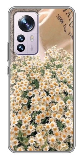 Чехол с печатью "Букет ромашек" для Xiaomi 12 / 12X