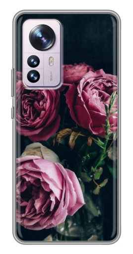 Чехол с картинкой "Букет роз" для Xiaomi 12 / 12X