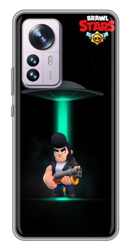 Чехол с картинкой "Bull инопланетянин" для Xiaomi 12 / 12X