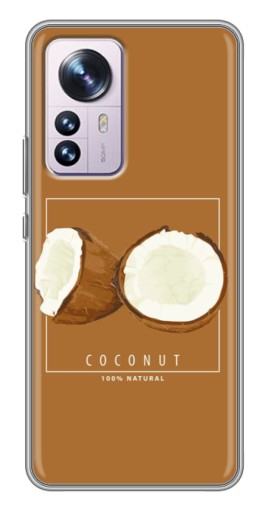 Чехол с печатью "Coconut" для Xiaomi 12 / 12X