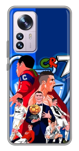 Чехол с картинкой "CR7" для Xiaomi 12 / 12X