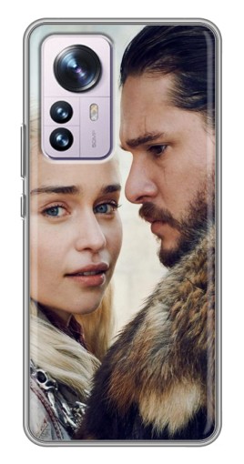 Чехол с печатью "Дейнерис и Сноу" для Xiaomi 12 / 12X