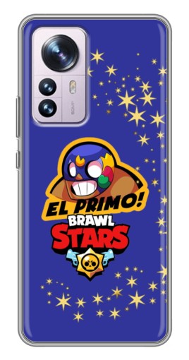 Силиконовый чехол с изображением "El Primo в маске" для Xiaomi 12 / 12X