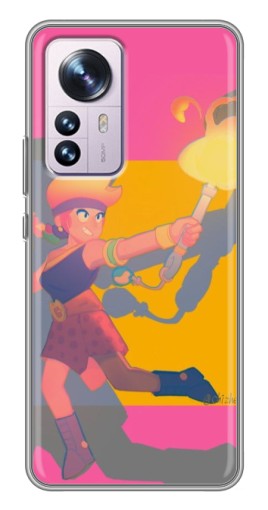 Чехол с картинкой "Эмбер бравл старс" для Xiaomi 12 / 12X