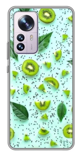 Чехол с принтом "Фон киви" для Xiaomi 12 / 12X