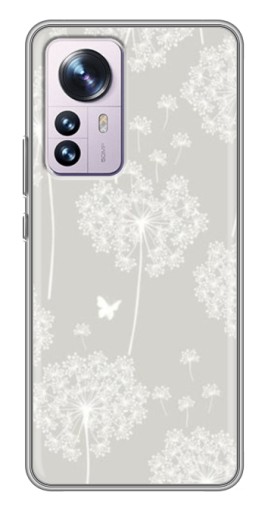 Силиконовый чехол с изображением "Фон одуванчиков " для Xiaomi 12 / 12X
