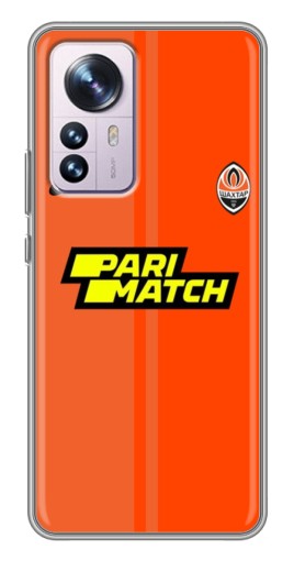 Чехол с картинкой "Форма ФК Шахтер" для Xiaomi 12 / 12X