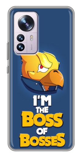 Чехол с картинкой "Gold Boss" для Xiaomi 12 / 12X