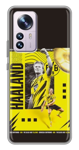 Силиконовый чехол с изображением "Golden Haaland" для Xiaomi 12 / 12X