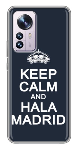 Чехол с принтом "Hala Madrid" для Xiaomi 12 / 12X