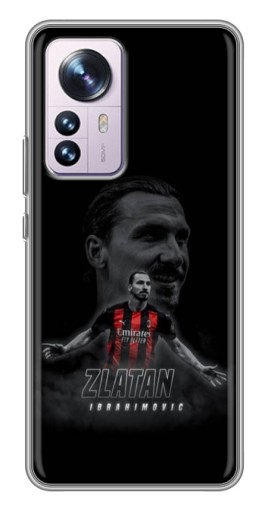 Чехол с картинкой "Ибрагимович в Милане" для Xiaomi 12 / 12X