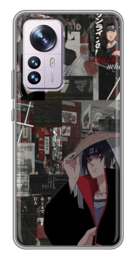 Чехол с картинкой "Итачи комиксы" для Xiaomi 12 / 12X