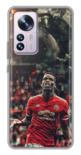 Силиконовый чехол с изображением "Хищник Погба" для Xiaomi 12 / 12X