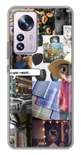 Чехол с картинкой "Коллаж Джуди" для Xiaomi 12 / 12X