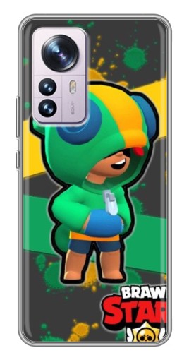 Чехол с принтом "Leon Brawl Stars" для Xiaomi 12 / 12X