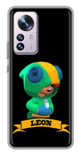Силиконовый чехол с изображением "LEON" для Xiaomi 12 / 12X