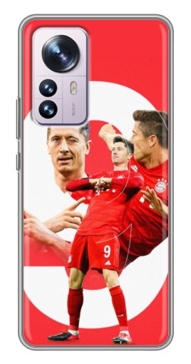 Силиконовый чехол с изображением "Левандовски" для Xiaomi 12 / 12X